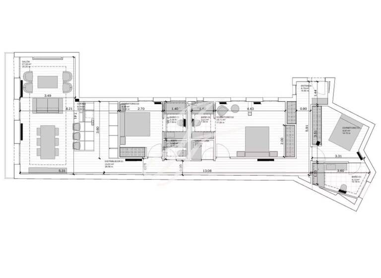 Studio zum Kauf provisionsfrei 1.650.000 € 138 m² 3. Geschoss Madrid 28009