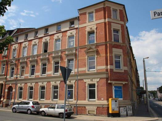 Studio zur Miete 310 € 3 Zimmer 71 m² 3. Geschoss Parkstr. 6 Haselbrunn Plauen 08525