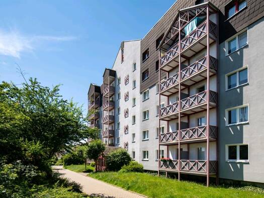 Studio zur Miete 191 € 1 Zimmer 33 m² 5. Geschoss frei ab sofort Gustav-Freytag-Straße 28 West Rudolstadt 07407