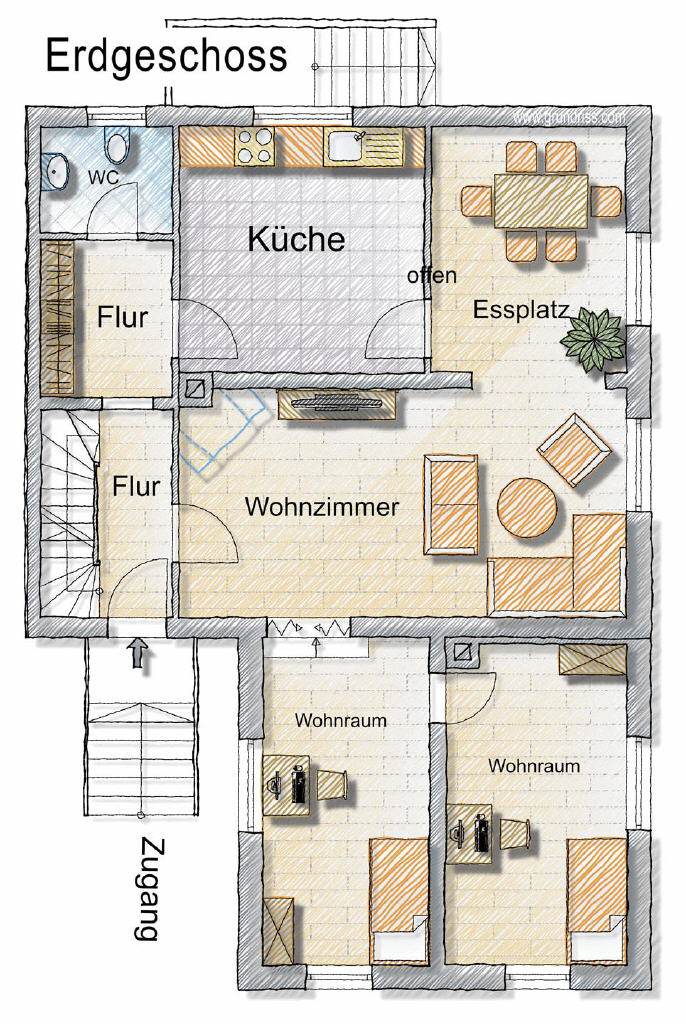 Doppelhaushälfte zum Kauf 439.000 € 7 Zimmer 160 m²<br/>Wohnfläche 341 m²<br/>Grundstück Siemensstr. 4 Werk Aschau a.Inn-Werk 84544