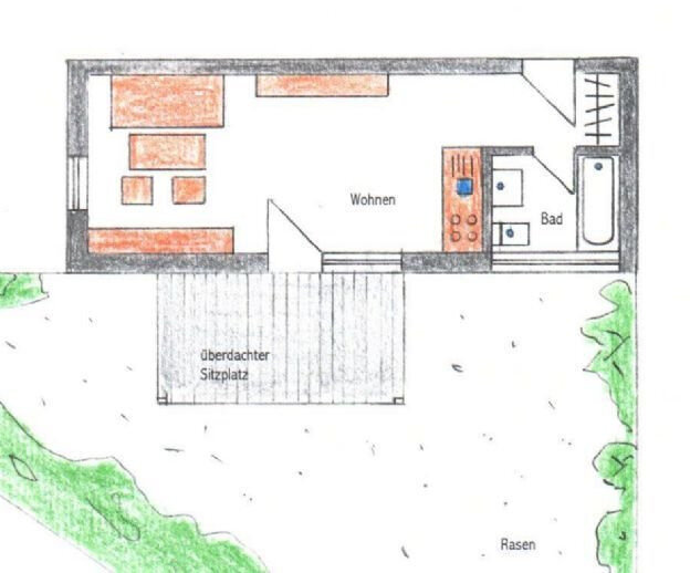 Wohnung zur Miete 550 € 31 m²<br/>Wohnfläche Überlingen Überlingen 88662