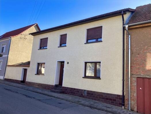 Einfamilienhaus zum Kauf 59.000 € 5 Zimmer 140 m² 110 m² Grundstück Brücken Brücken-Hackpfüffel 06528
