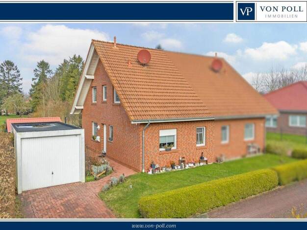 Doppelhaushälfte zum Kauf 299.900 € 3 Zimmer 90 m² 792 m² Grundstück Süderneuland I Norden / Süderneuland I 26506