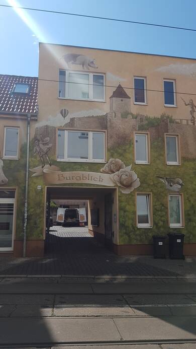 Studio zur Miete 210 € 1 Zimmer 18,3 m² 1. Geschoss Burgstraße 53 Giebichenstein Halle (Saale) 06114