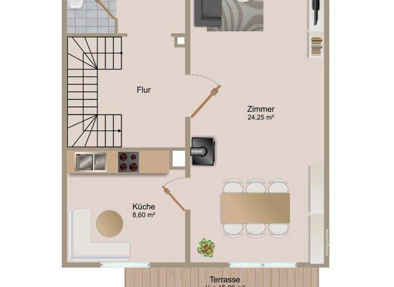 Reihenmittelhaus zum Kauf 470.000 € 4 Zimmer 100 m² 298 m² Grundstück Ebersberg 85560
