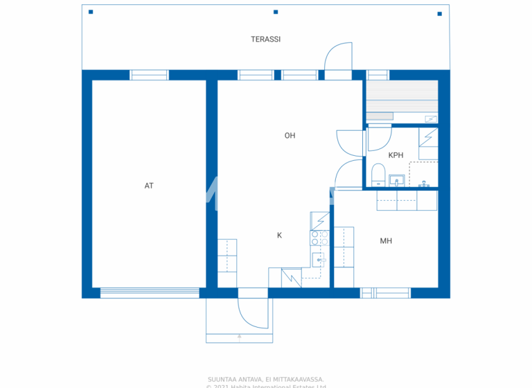 Einfamilienhaus zum Kauf 175.000 € 2 Zimmer 43,5 m² 1.876 m² Grundstück Askolantie 68 Askola 07500