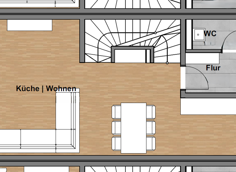 Reihenmittelhaus zum Kauf - Erstbezug provisionsfrei 1.190.000 € 5 Zimmer 110 m² 149 m² Grundstück Ramersdorf-Perlach München 81739