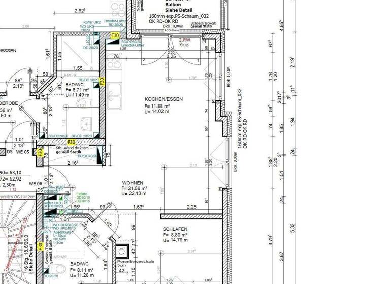 Wohnung zur Miete 765 € 2 Zimmer 54 m² 1. Geschoss frei ab sofort Mülldorf Sankt Augustin 53757