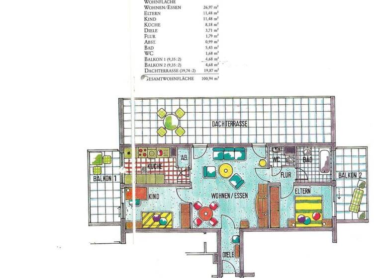 Wohnung zum Kauf provisionsfrei 399.000 € 3 Zimmer 101 m² Zentrum-Süd Leipzig 04107