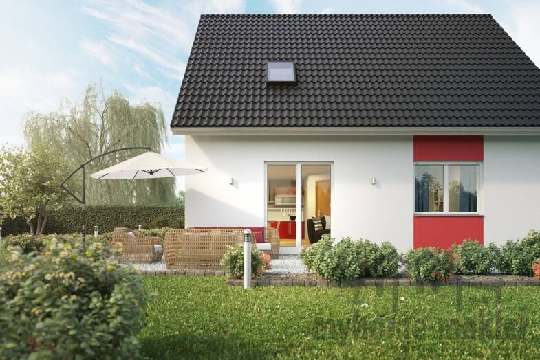 Villa zum Kauf provisionsfrei 396.445 € 4 Zimmer 115 m² 1.000 m² Grundstück Burghöchstadt Burghaslach / Burghöchstadt 96152
