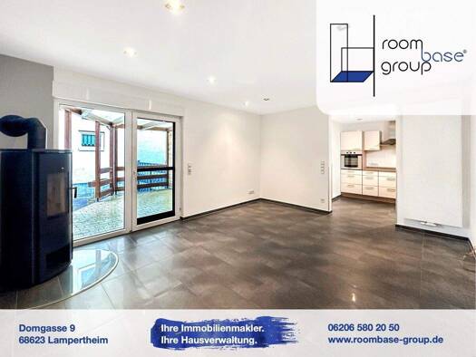 Wohnung zur Miete 800 € 2,5 Zimmer 80 m² EG Lampertheim 68623