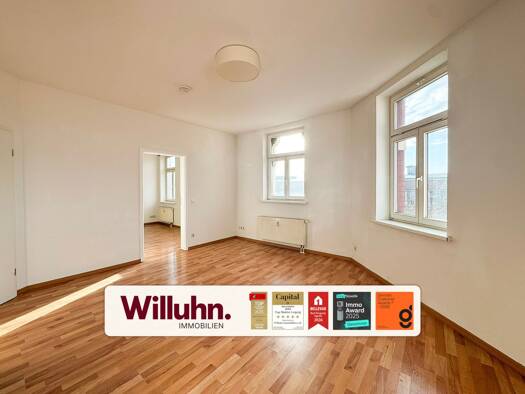 Wohnung zur Miete 625 € 2 Zimmer 44,2 m² 4. Geschoss Plagwitz Südwest 04229
