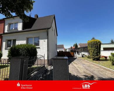 Doppelhaushälfte zum Kauf 91.000 € 4 Zimmer 110 m² 816 m² Grundstück Falkenberg Falkenberg 04895