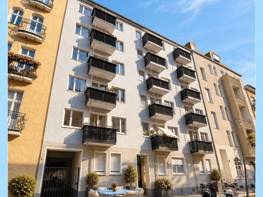 Wohnung zum Kauf 189.000 € 1 Zimmer 38 m² 2. Geschoss Moabit Berlin 10555