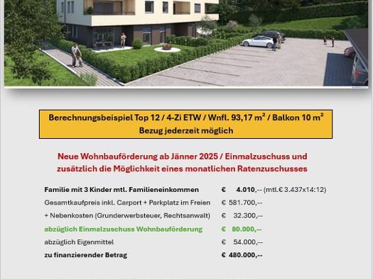 Wohnung zum Kauf provisionsfrei 548.700 € 4 Zimmer 93 m² 3. Geschoss Palfnerstraße 6 Bad Gastein 5640