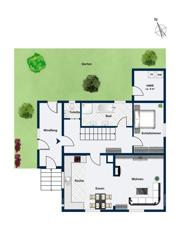 Einfamilienhaus zum Kauf 360.000 € 5 Zimmer 110 m²<br/>Wohnfläche 977 m²<br/>Grundstück Neudenau Neudenau 74861