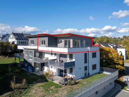 Penthouse zur Miete 1.285 € 3,5 Zimmer 91,7 m² 3. Geschoss Göllsdorf Rottweil 78628