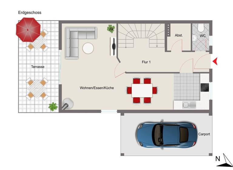 Doppelhaushälfte zum Kauf 575.000 € 6 Zimmer 118 m² 240 m² Grundstück frei ab 01.06.2026 Höllstein Steinen 79585