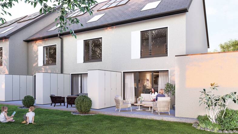 Reihenmittelhaus zum Kauf - Neubau provisionsfrei 359.990 € 4 Zimmer 120 m² 191,9 m² Grundstück Nettelbuschweg 24 Hassel Gelsenkirchen 45896