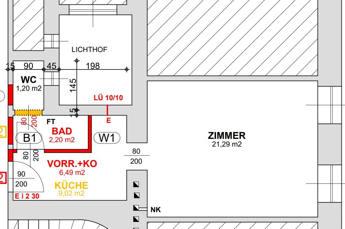 Wohnung zum Kauf 94.900 € 1 Zimmer 30,3 m²<br/>Wohnfläche 2.<br/>Geschoss Quellenstraße Wien 1100