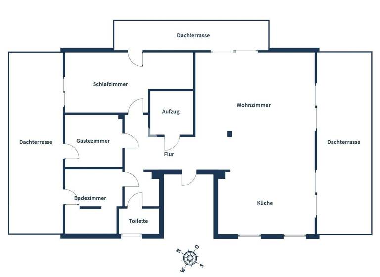 Penthouse zum Kauf 519.000 € 3 Zimmer 124,4 m² 3. Geschoss Mörse Wolfsburg 38442