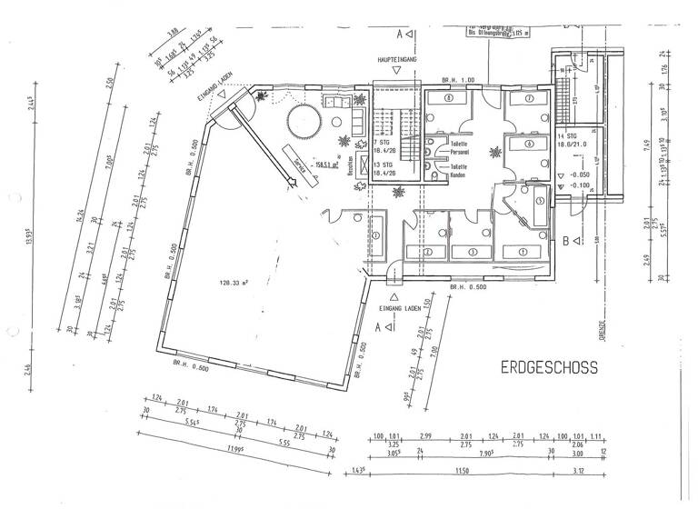 Bar/Café zur Miete provisionsfrei 4.300 € 286 m² Gastrofläche Losheim Losheim am See 66679