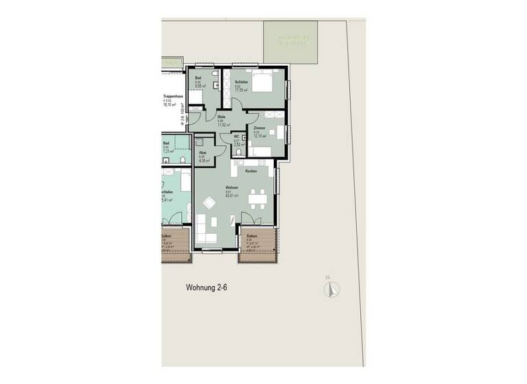 Wohnung zum Kauf - Erstbezug provisionsfrei 482.400 € 3 Zimmer 105,4 m² Northeim 37154