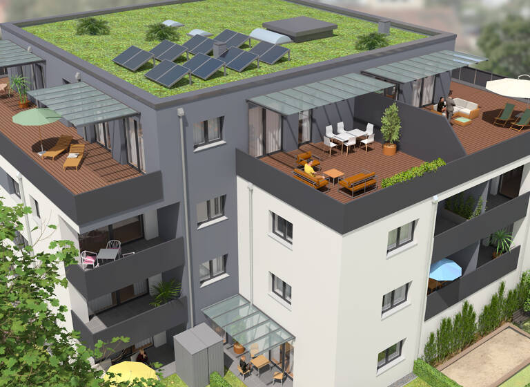 Penthouse zur Miete 2.220 € 3 Zimmer 163,8 m²<br/>Wohnfläche 3.<br/>Geschoss ab sofort<br/>Verfügbarkeit Schornbaumstraße 4 Altenfurt Nürnberg 90475