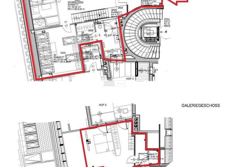 Wohnung zur Miete 25,56 € 4 Zimmer 181 m² Gonzagagasse 9 Wien 1010