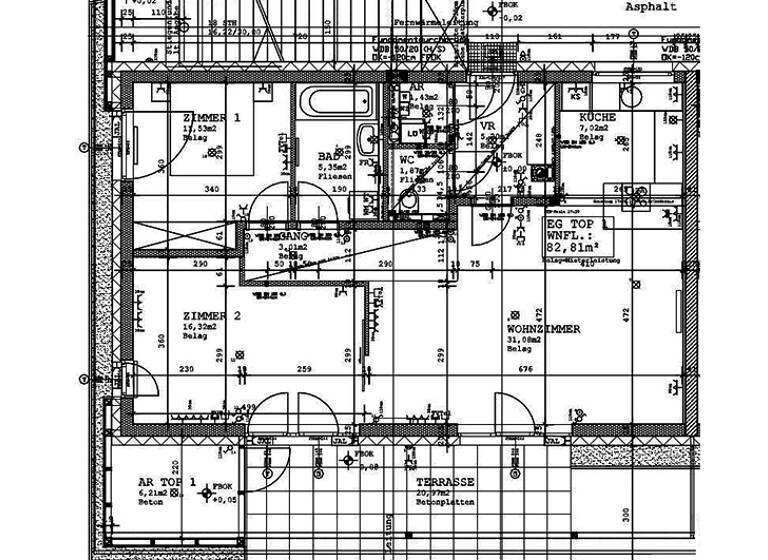 Wohnung zur Miete 813 € 82,8 m² Langau 360/1 Langau 2091
