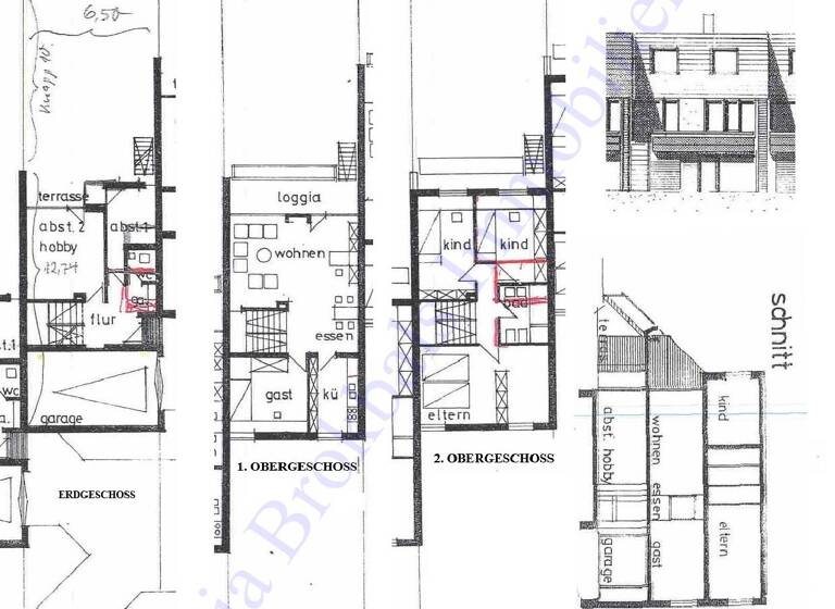 Reihenmittelhaus zum Kauf provisionsfrei 349.000 € 6,5 Zimmer 130 m² 218 m² Grundstück Innenstadt Gütersloh 33334