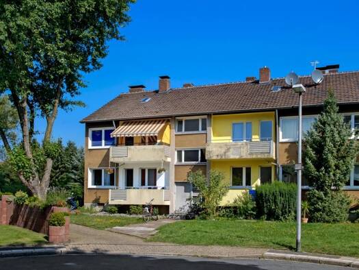 Wohnung zur Miete 659 € 3,5 Zimmer 66 m² EG Guntherstraße 8 Asberg Moers 47441