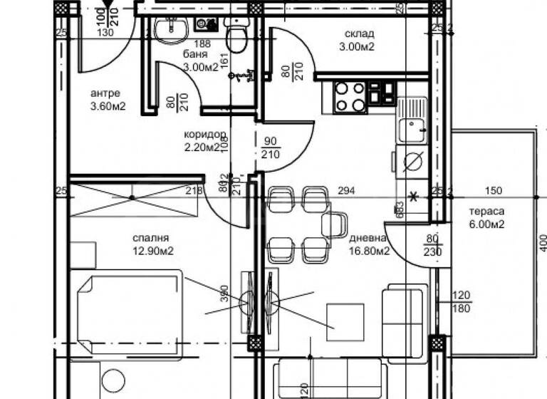 Studio zum Kauf 70.100 € 2 Zimmer 64,2 m² Plovdiv