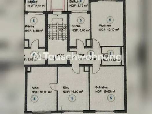 Wohnung zur Miete Tauschwohnung 1.200 € 4 Zimmer 100 m² 1. Geschoss Oststadt Schwetzingerstadt / Oststadt 68165