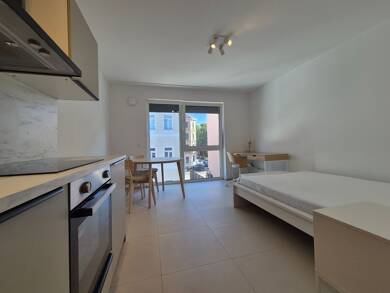 Wohnung zur Miete 586 € 1 Zimmer 23,5 m² EG frei ab sofort Siemensstraße 34a Plagwitz Leipzig 04229
