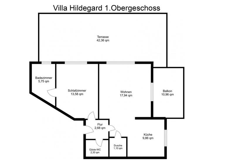 Wohnung zum Kauf 398.000 € 2 Zimmer 80 m² 1. Geschoss frei ab 01.04.2026 Hauptstraße 12 Binz 18609