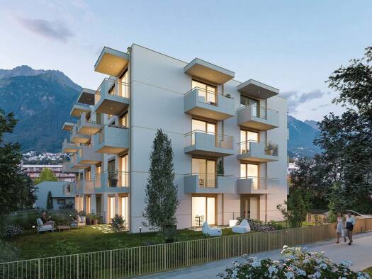 Terrassenwohnung zum Kauf - Erstbezug provisionsfrei 184.900 € 1 Zimmer 28 m² 3. Geschoss Nagillergasse 66 Hötting Innsbruck 6020