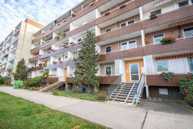 Wohnung zur Miete 274 € 2 Zimmer 54,8 m² 5. Geschoss Lunzbergring 13 Heide Nord Halle (Saale) 06120