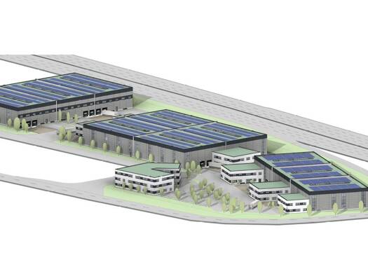 Lagerhalle zur Miete 14.948 m² Lagerfläche teilbar ab 1.340 m² Bad Vöslau 2540