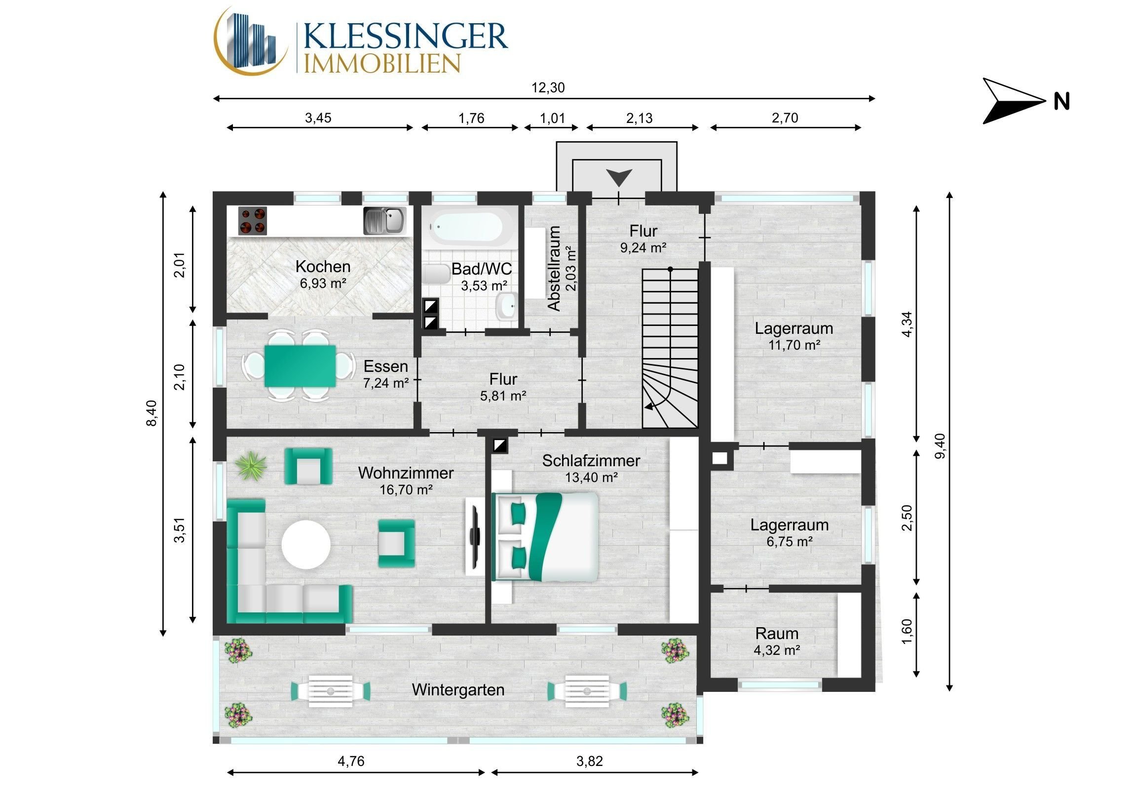 Mehrfamilienhaus zum Kauf 750.000 € 6 Zimmer 200 m²<br/>Wohnfläche 1.265 m²<br/>Grundstück ab sofort<br/>Verfügbarkeit Egerländerstraße 13 Bruckmühl 83052