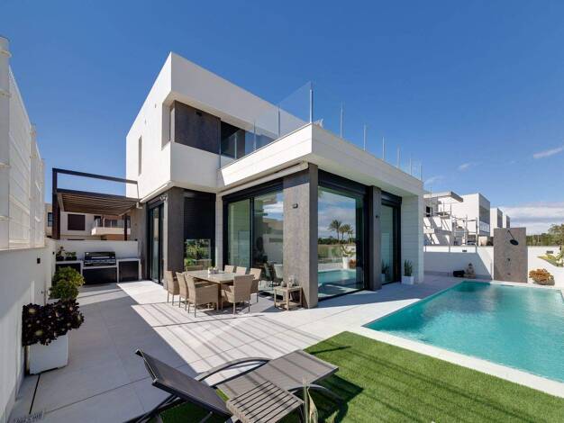 Villa zum Kauf - Erstbezug provisionsfrei 574.000 € 4 Zimmer 131 m² 328 m² Grundstück Pilar de la Horadada 03191