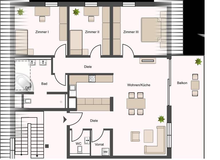Wohnung zum Kauf 496.628 € 4 Zimmer 112,9 m²<br/>Wohnfläche Zußdorf Zussdorf 88271