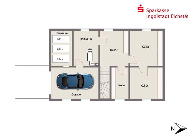 Bungalow zum Kauf 410.000 € 4 Zimmer 93 m² 357 m² Grundstück Ingolstadt 85051