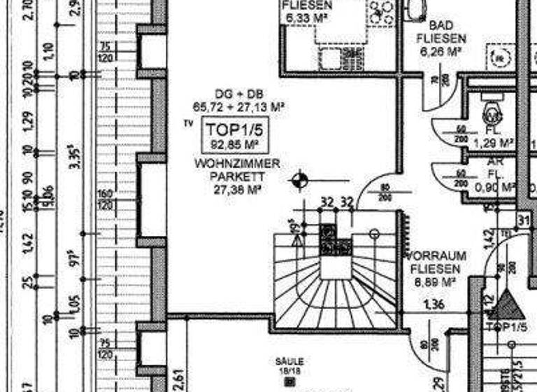 Maisonette zur Miete 823 € 3 Zimmer 92,9 m² 1. Geschoss Gresten 3264