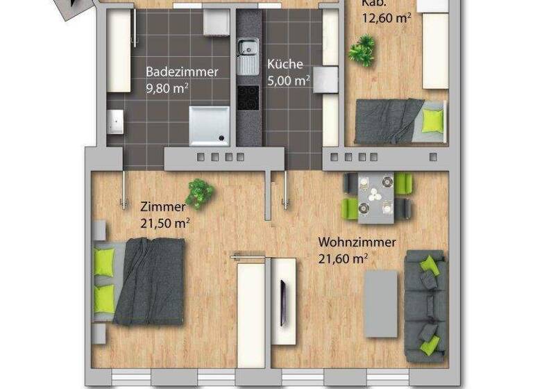 Wohnung zum Kauf 299.000 € 3 Zimmer 81 m² 2. Geschoss Selzergasse 8 Wien 1150