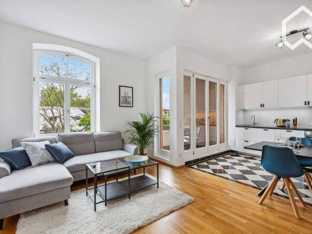 Wohnung zur Miete Wohnen auf Zeit 1.100 € 2 Zimmer 50 m² frei ab 01.01.2026 Eilenburgerstraße 20b Reudnitz-Thonberg Leipzig 04317