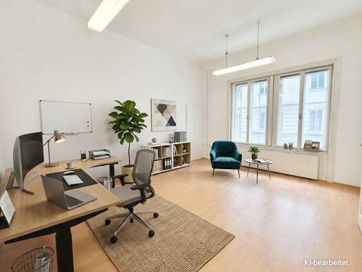 Büro zur Miete 650 € 1 Zimmer 26 m² Bürofläche Wien 1040