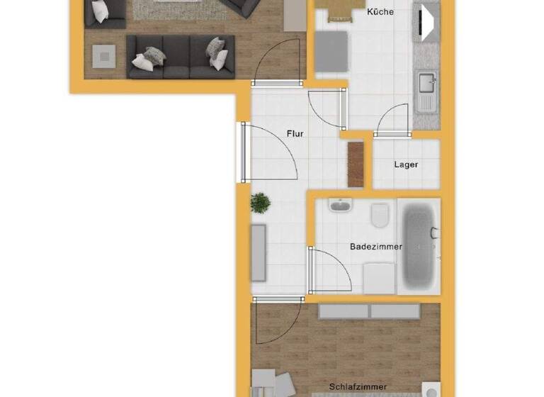 Wohnung zum Kauf 169.000 € 2 Zimmer 54 m² 4. Geschoss Humboldt-Gremberg Köln / Humboldt-Gremberg 51105