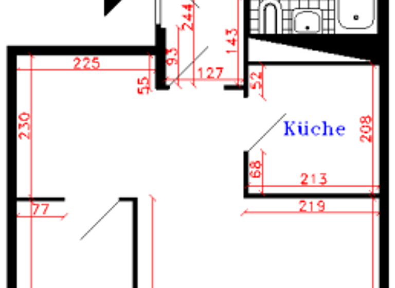 Wohnung zur Miete 395 € 3 Zimmer 57,3 m² 2. Geschoss frei ab 01.04.2026 Straße des 3. Oktober Pößneck,Stadt Pößneck 07381