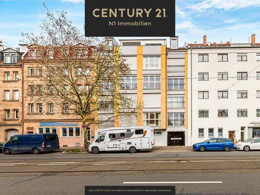 Wohnung zum Kauf 338.000 € 2 Zimmer 65,5 m² 1. Geschoss frei ab sofort Glockenhof Nürnberg 90461